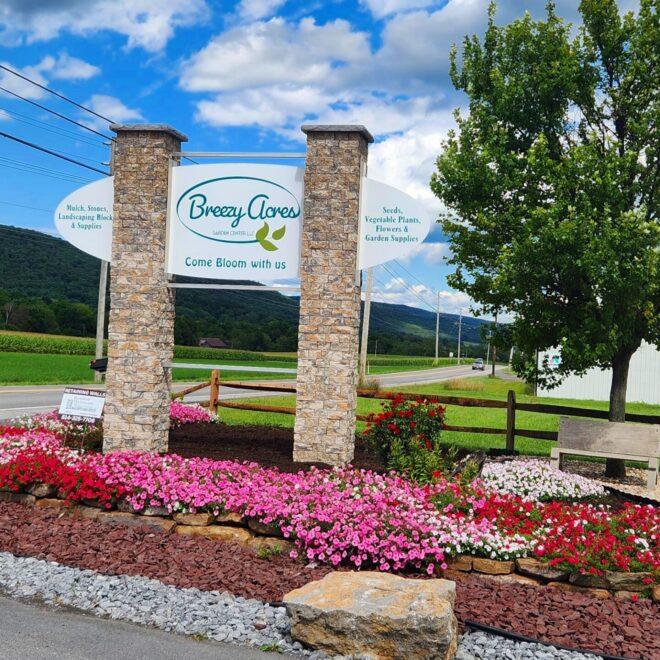 Breezy New Store Entrance New Sign